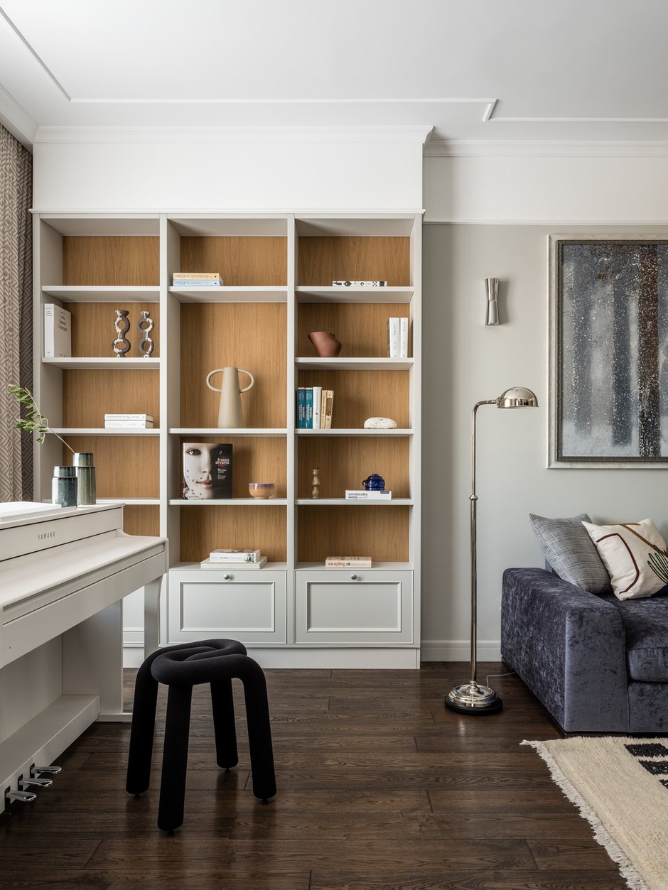 Фотография: Стильная, Модерн, Квартира, Проект дня, Москва, 4 и более, Более 90 метров, Татьяна Казанцева – фото на INMYROOM