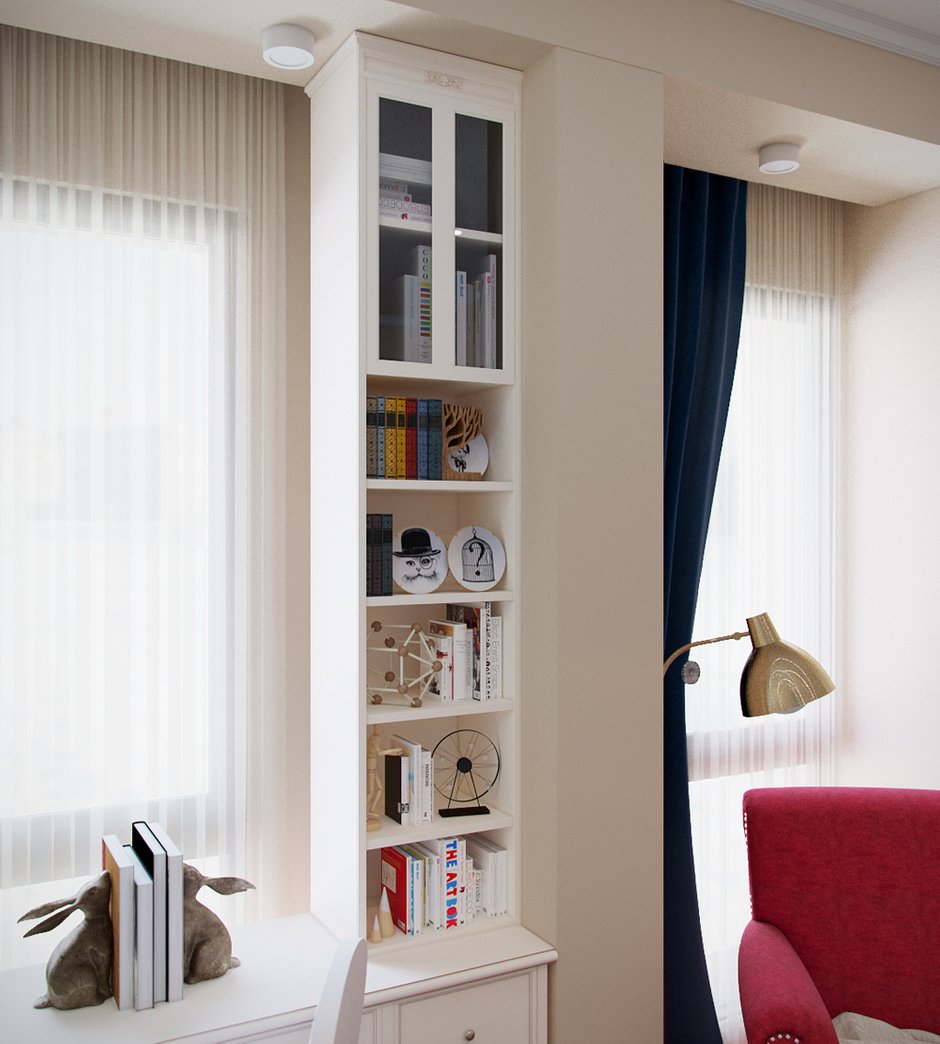 Фотография: Детская в стиле Классический, Современный, Квартира, Проект недели, Химки, Екатерина Попова, Московская область, Студия 3.14, Тимур Абдрахманов, Борис Комаровский, новостройка, Алена Горшкова, Монолитный дом, 4 и больше, Более 90 метров – фото на INMYROOM