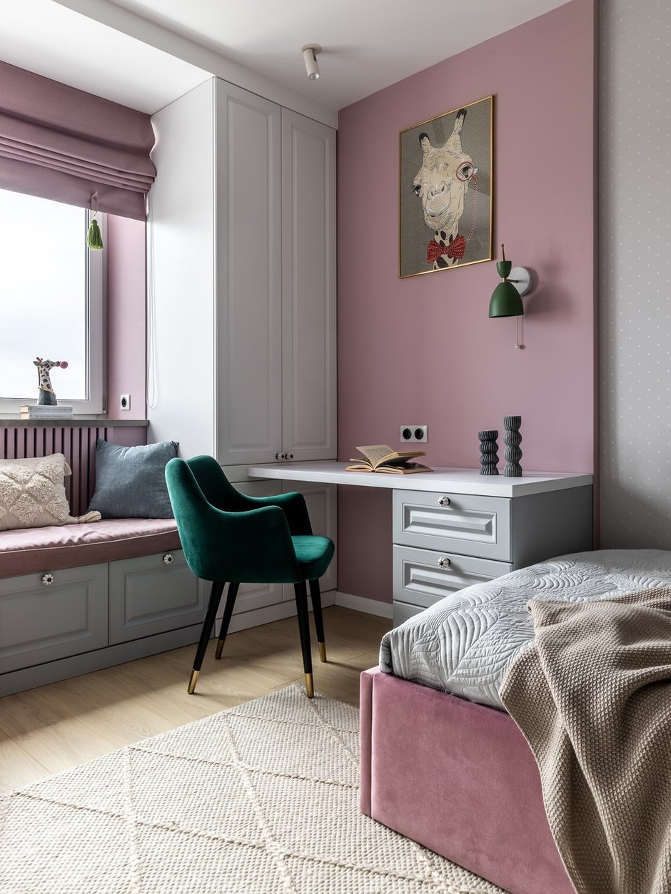 Фотография: Детская в стиле Современный, Квартира, Проект недели, Самара, 4 и больше, Более 90 метров, Айгуль Султанова – фото на INMYROOM