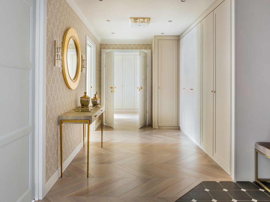 Фотография: Прихожая в стиле Классический, Современный, Квартира, Проект недели, Самара, Artek Design Studio, 4 и больше, Более 90 метров, Оксана Агапонова – фото на INMYROOM