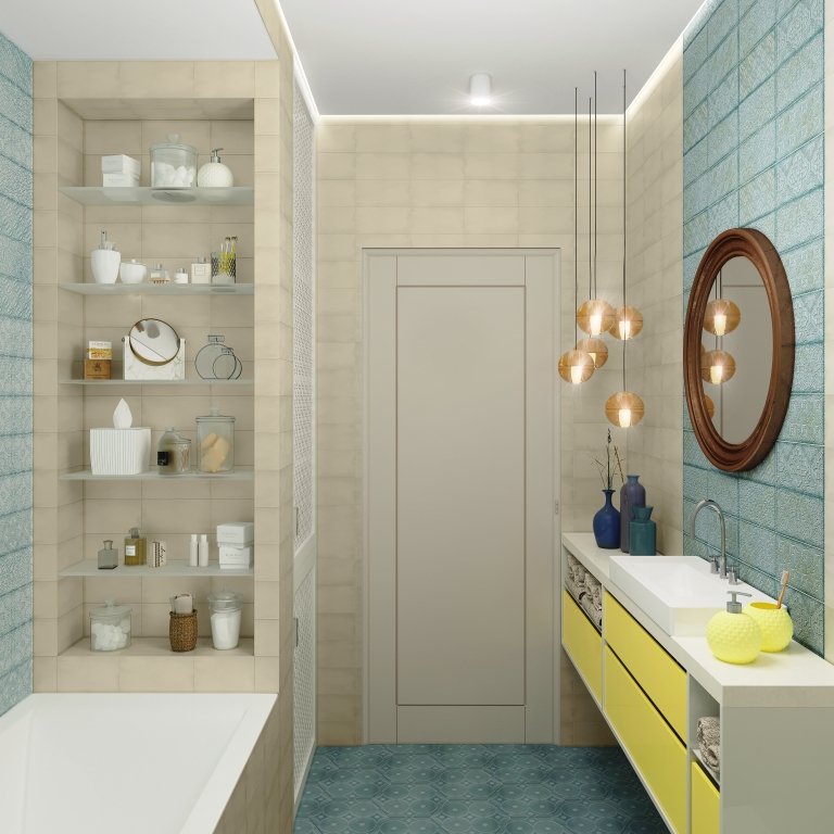 Фотография: Ванная в стиле Скандинавский, Студия, Проект недели, Московская область, Zi-Design Interiors, ЖК «Московская – фото на INMYROOM