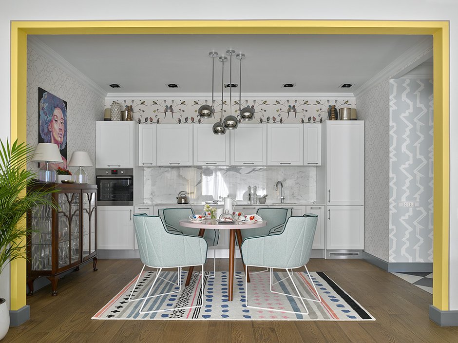 Фотография: Кухня и столовая в стиле Эклектика, Гостиная, Карта покупок, Декор, Мебель и свет, Сергей Ананьев, Ольга Легошина – фото на INMYROOM