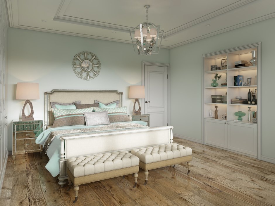 Фотография: Спальня в стиле Классический, Дом, Проект недели, Дом и дача, Павел Полынов, Ленинградская область, Студия Павла Полынова – фото на INMYROOM