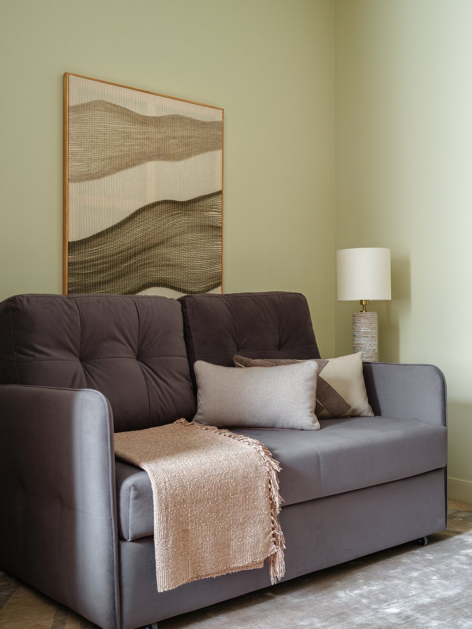 Фотография: в стиле , Квартира, Проект дня, Москва, 1 комната, 40-60 метров, современный с элементами минимализма и скандинавского стиля, Регина Гарипова – фото на INMYROOM