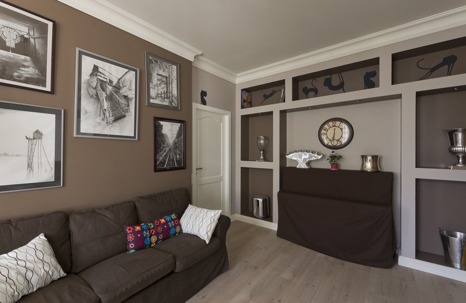 Фотография: Гостиная в стиле Классический, Скандинавский, Современный, Декор интерьера, Квартира, Дома и квартиры, Неоклассика – фото на INMYROOM