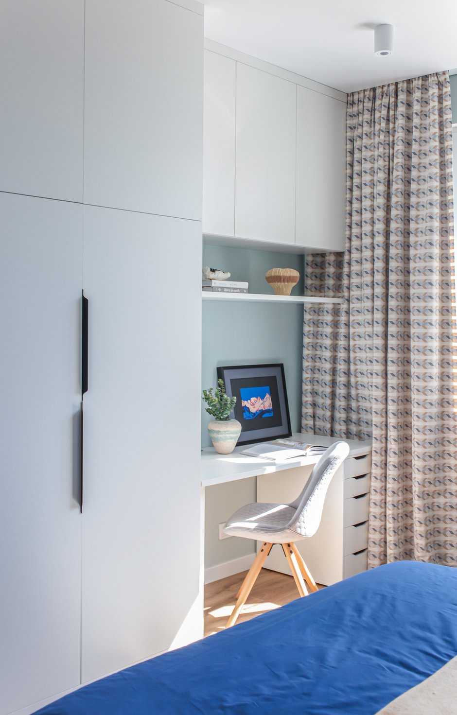 Фотография: Кабинет в стиле Современный, Квартира, Проект недели, Москва, 2 комнаты, 40-60 метров, Татьяна Сизова – фото на INMYROOM