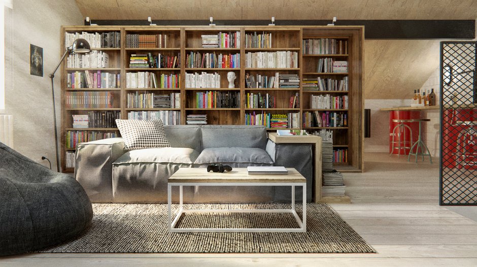 Фотография: Гостиная в стиле Лофт, Дом, Дома и квартиры, IKEA, Проект недели – фото на INMYROOM