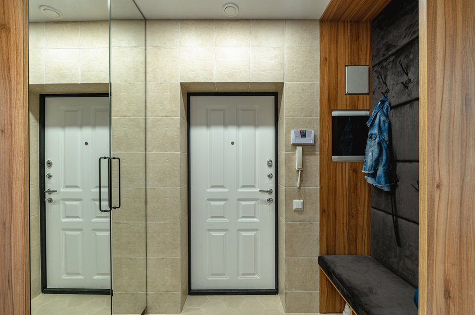 Фотография: Прихожая в стиле Современный, Квартира, Проект дня, 2 комнаты, 40-60 метров, Татьяна Петрова, Ego Design – фото на INMYROOM