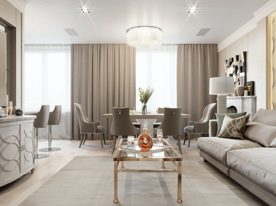 Фотография: Гостиная в стиле Современный,  – фото на INMYROOM