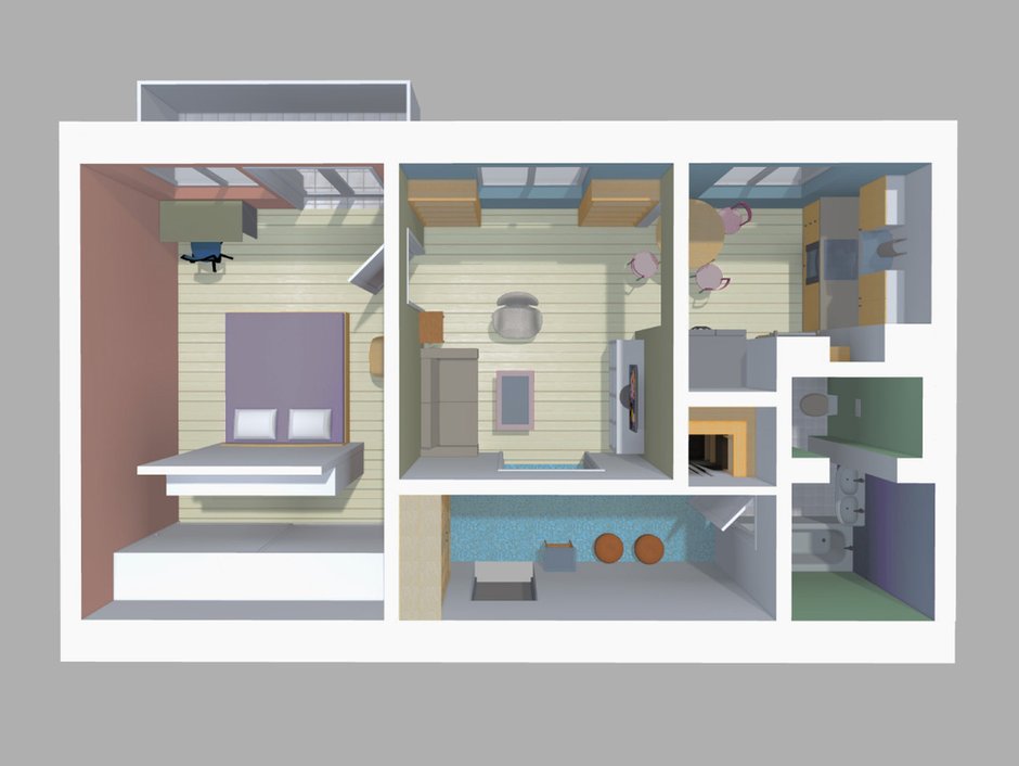 Фотография:  в стиле , Сталинка – фото на INMYROOM