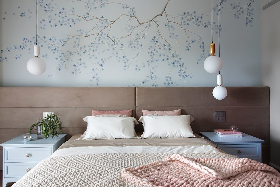 Фотография: Спальня в стиле Современный, Квартира, Проект недели, 3 комнаты, Более 90 метров, Владивосток, Miyao Studio – фото на INMYROOM