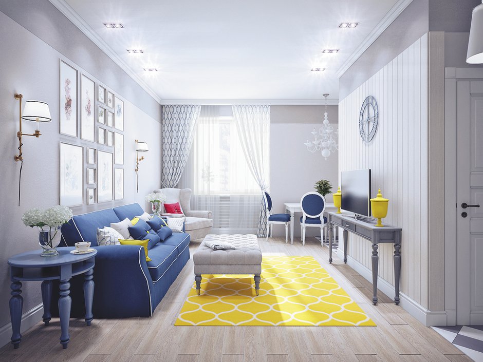 Фотография: Гостиная в стиле , Декор интерьера, DIY, Квартира, Restoration Hardware, Дома и квартиры, IKEA, Проект недели, Cosmorelax, Ideal Lux – фото на INMYROOM