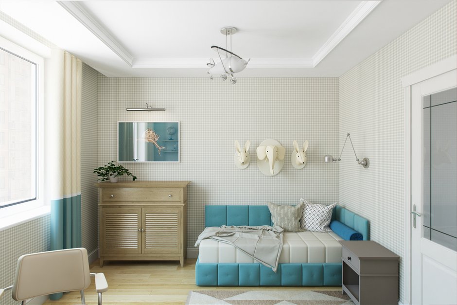 Фотография: Детская в стиле Прованс и Кантри, Квартира, Проект дня, Татьяна Воронцова – фото на INMYROOM