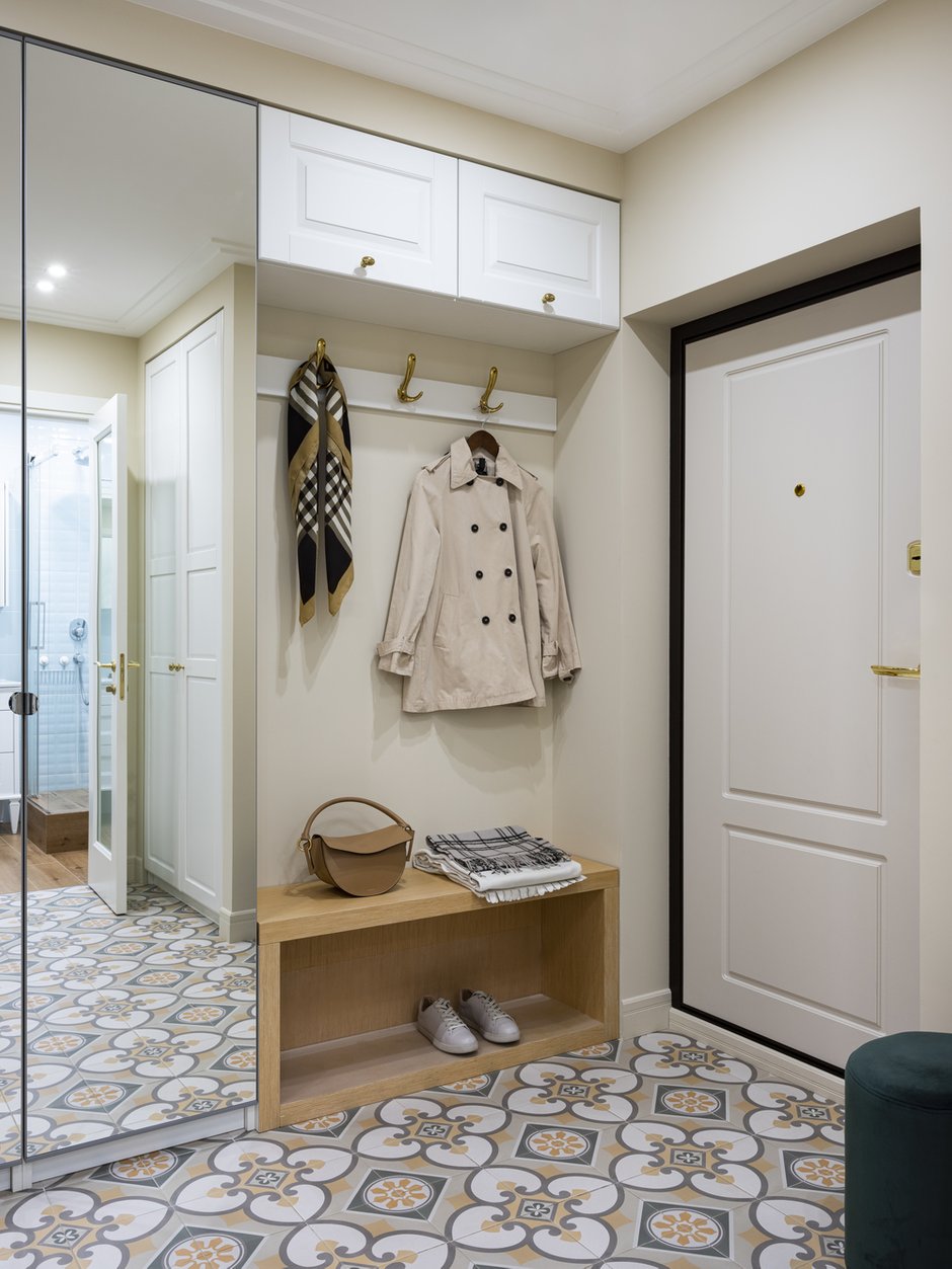 Фотография: Прихожая в стиле Современный, Квартира, Проект недели, Москва, 2 комнаты, 40-60 метров, D.A. Interior Design, Анна Коробко – фото на INMYROOM