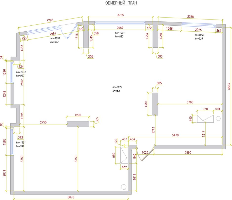 Фотография: Планировки в стиле , Квартира, Проект недели, Москва, Анастасия Туганова, Монолитный дом, 3 комнаты, Более 90 метров, ЖК «Велтон парк», Studio 25 – фото на INMYROOM