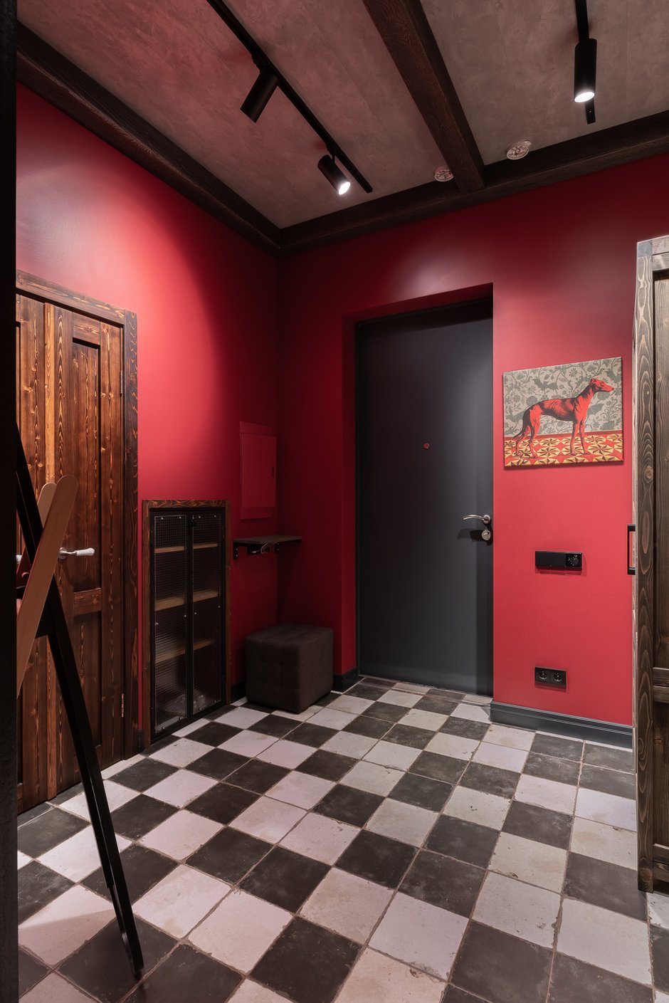 Фотография: Прихожая в стиле Лофт, Квартира, Студия, Перепланировка, VizDiz – фото на INMYROOM