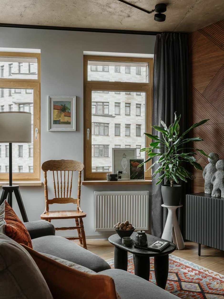 Фото: в стиле Модерн, Квартира, Проект дня, Москва, 3 комнаты, 60-90 метров – фото на INMYROOM