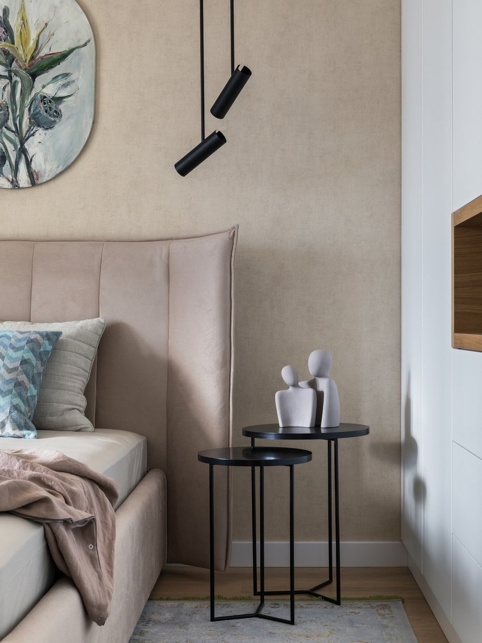 Фотография: Спальня в стиле Современный, Квартира, Проект недели, Минск, 3 комнаты, 60-90 метров, Катерина Смольская – фото на INMYROOM