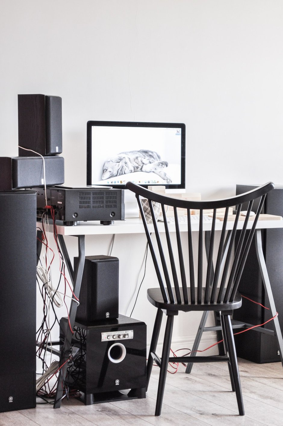 Фотография: Кабинет в стиле Скандинавский, Малогабаритная квартира, Квартира, Проект недели, новостройка, Магнитогорск, Алексей Гуркин, Монолитный дом, 2 комнаты, 40-60 метров – фото на INMYROOM