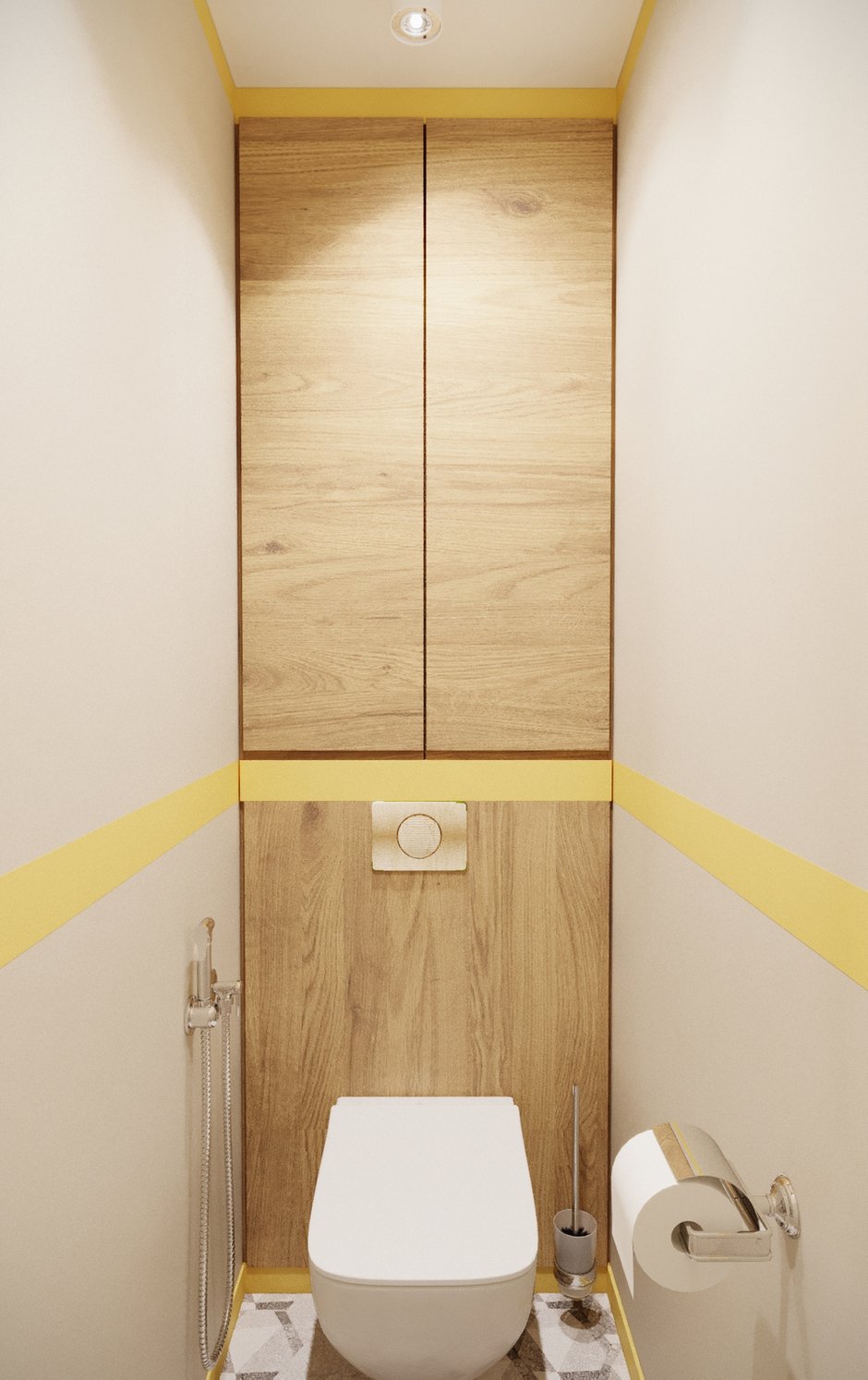 Фотография: Ванная в стиле Эко, Современный, Квартира, Проект недели, Москва, Панельный дом, 3 комнаты, 60-90 метров, Владислав Седов, LINES – фото на INMYROOM