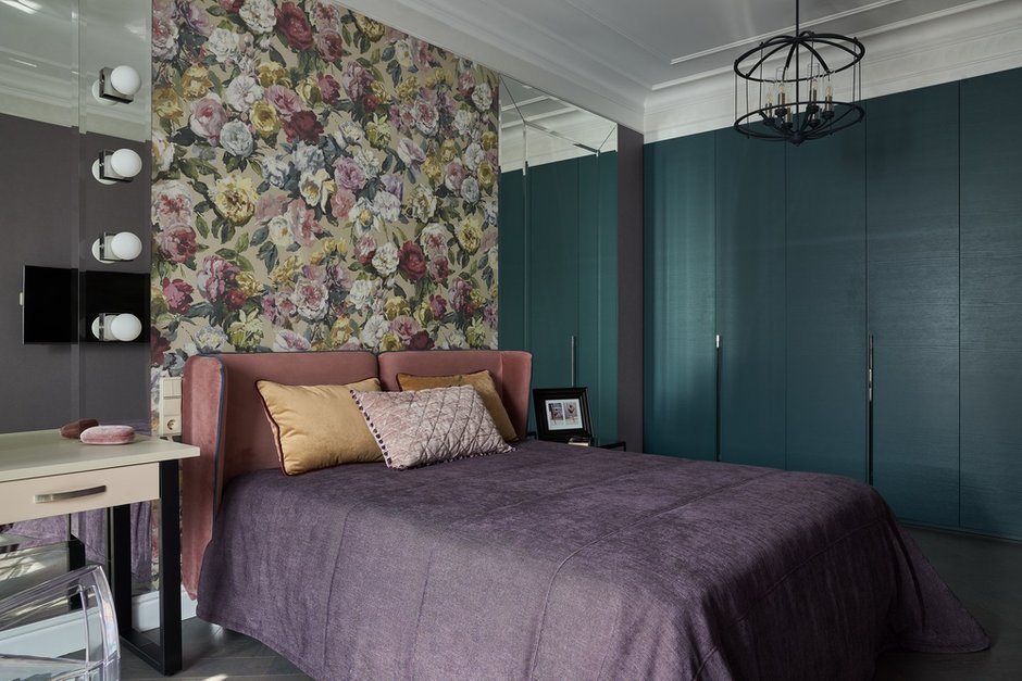 Фотография: Спальня в стиле Современный, Эклектика, Квартира, Проект недели, Калининград, 4 и больше, Более 90 метров, Виктория Лазарева – фото на INMYROOM