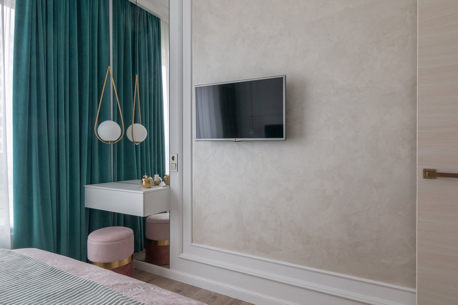 Фотография: Спальня в стиле Современный, Квартира, Проект недели, Москва, 2 комнаты, до 40 метров, Variatika – фото на INMYROOM