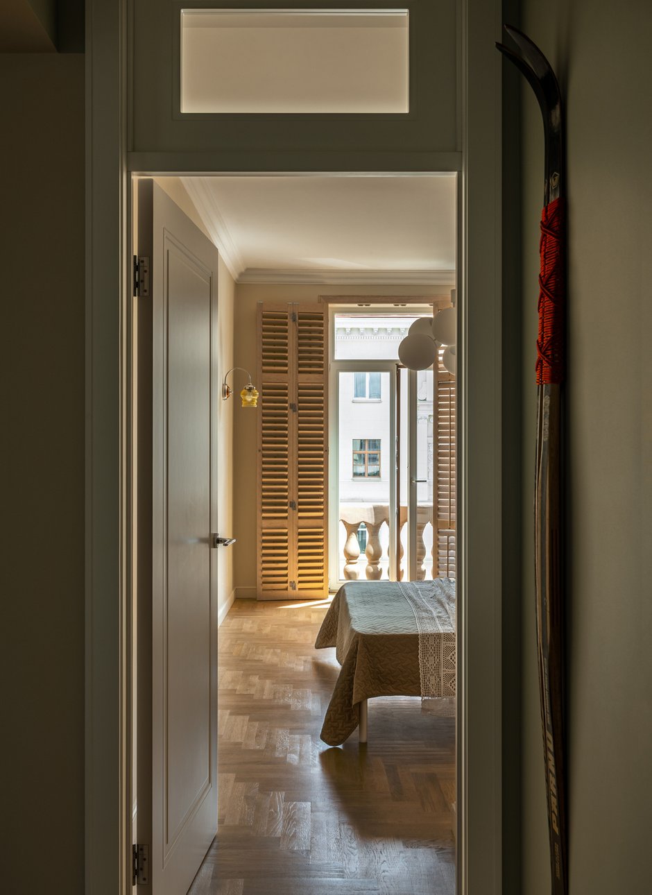 Фотография: Спальня в стиле Эклектика, Квартира, Проект дня, Минск, Сталинка, 2 комнаты, 60-90 метров, Елена Ерашевич, современный с элементами эклектики, винтажный/классический – фото на INMYROOM