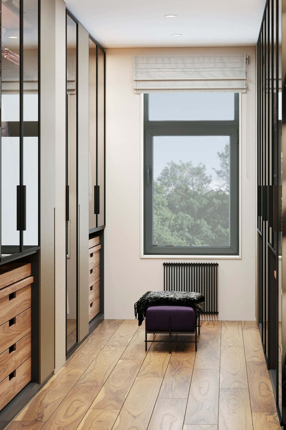 Фотография: Гардеробная в стиле Современный, Дом, Проект недели, Дом и дача, Химки, Павел Герасимов, Geometrium, Московская область, 4 и больше, Более 90 метров – фото на INMYROOM