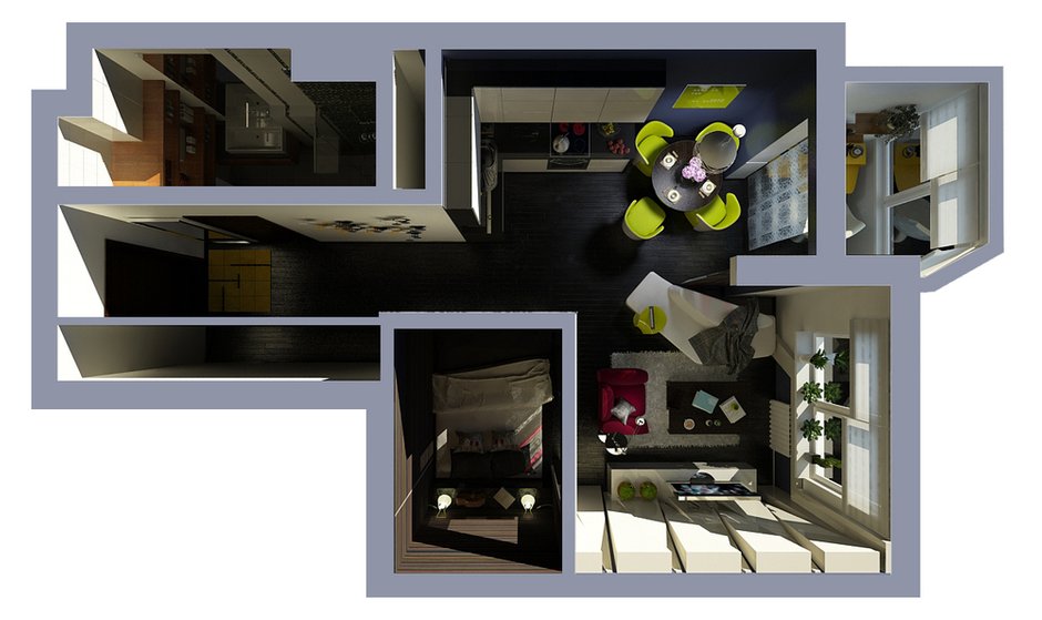 Фотография: Прочее в стиле , Квартира, BoConcept, Дома и квартиры, IKEA, Москва, Dulux – фото на INMYROOM