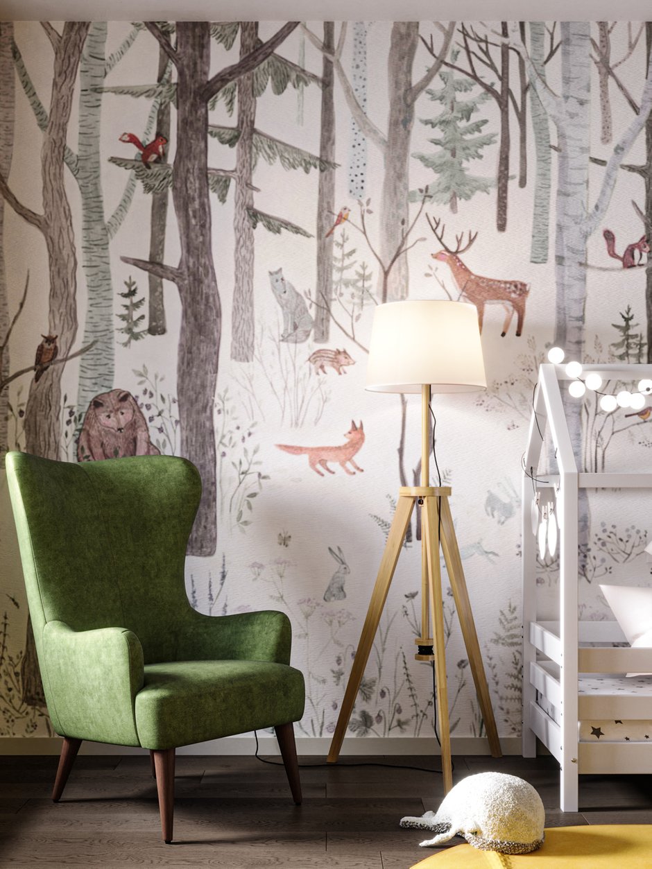 Фотография: Детская в стиле Современный, Квартира, Проект недели, Москва, 3 комнаты, 60-90 метров, Более 90 метров, Бюро «Общая Площадь» – фото на INMYROOM