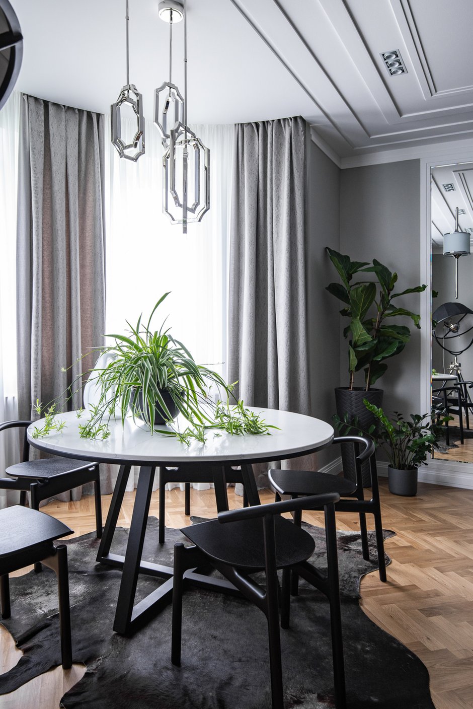 Фотография: Гостиная в стиле Современный, Эклектика, Квартира, Проект недели, Екатеринбург, 4 и больше, Более 90 метров, Ксения Ерлакова – фото на INMYROOM