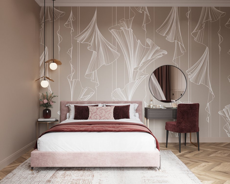 Фотография: Спальня в стиле Классический, Современный, Эклектика, Квартира, Проект недели, Санкт-Петербург, 4 и больше, 60-90 метров, Елена Лебедева – фото на INMYROOM