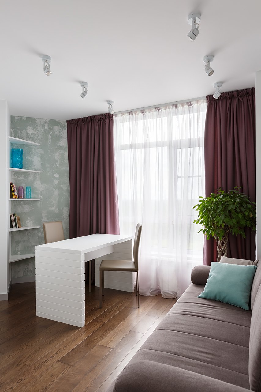 Фотография: Кабинет в стиле Современный, Квартира, Проект недели, Пушкин, Монолитный дом, 4 и больше, Более 90 метров, Кирилл Пономаренко – фото на INMYROOM