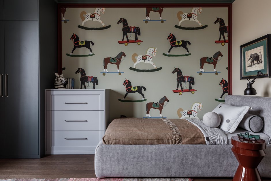 Фотография:  в стиле , Квартира, Проект дня, 3 комнаты, Более 90 метров, Тюмень, современный с элементами лофта, эклектика с элементами классики, Анна Селиванова – фото на INMYROOM