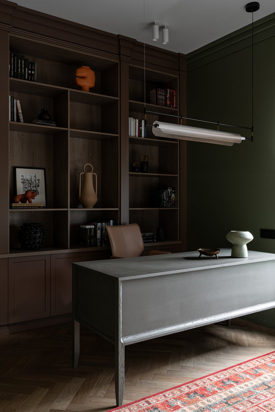 Фотография: Кабинет в стиле Современный, Дом, Проект дня, Дом и дача, Татарстан, Кирпичный дом, 4 и больше, Более 90 метров – фото на INMYROOM