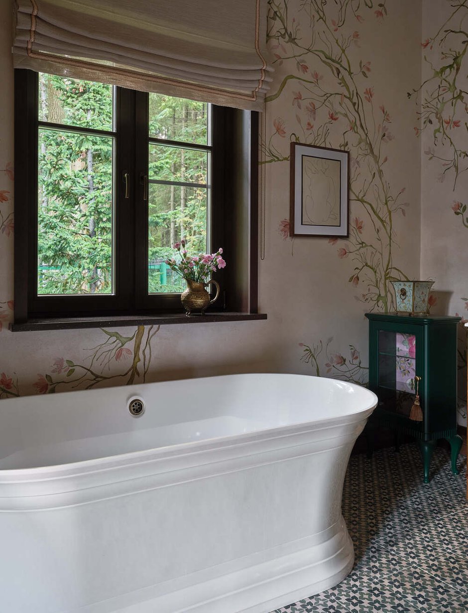 Фотография: в стиле , Проект дня, Дача, Подмосковье, Дом и дача, Истринский район, Кирпичный дом, 3 комнаты, Более 90 метров, Дженнет Койтемирова, классический с элементами викторианского и английского стиля – фото на INMYROOM