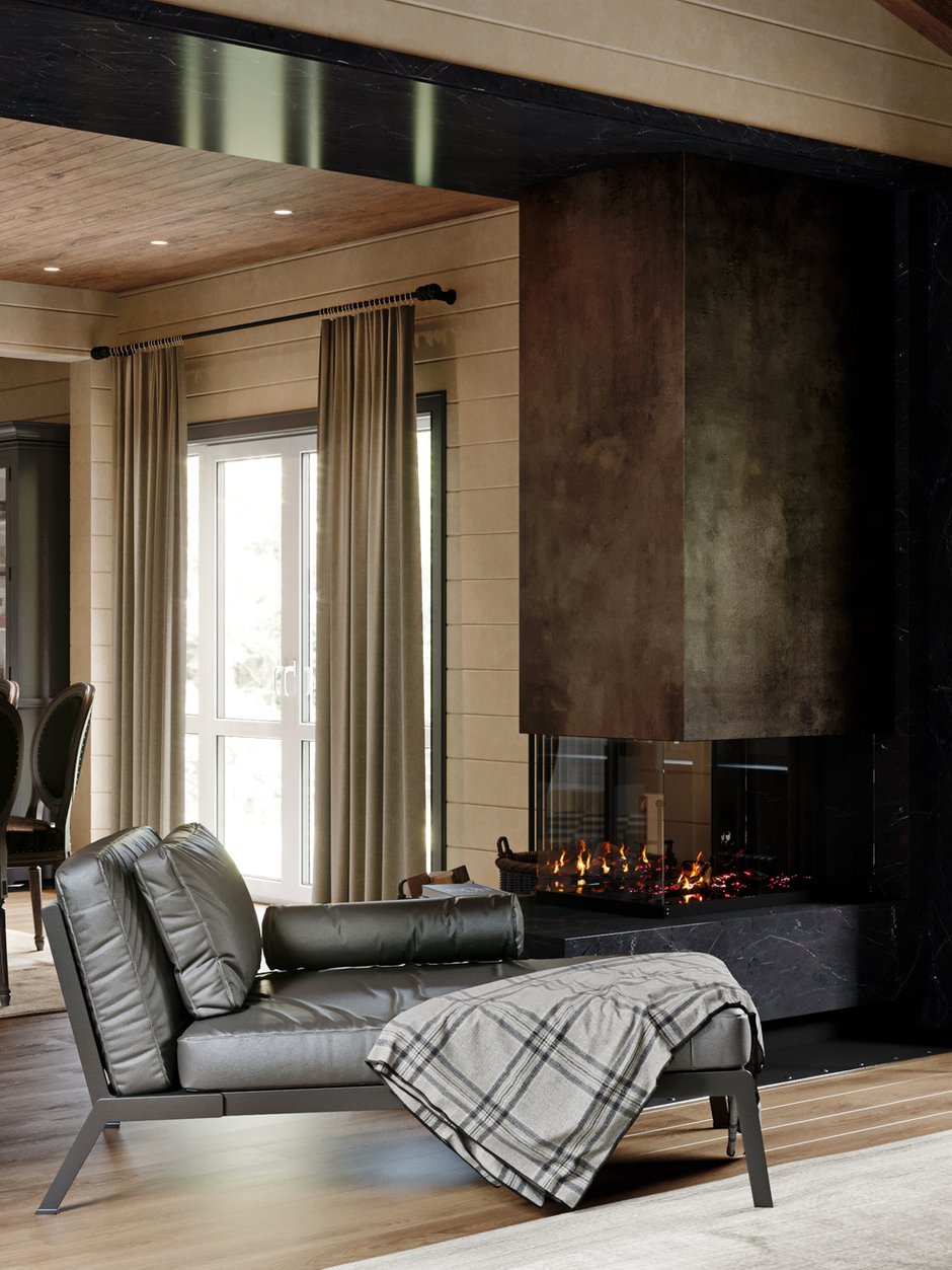 Фотография: Гостиная в стиле Современный, Дом, Проект недели, Московская область, 4 и больше, Более 90 метров, Aiya Design, ПРЕМИЯ INMYROOM – фото на INMYROOM