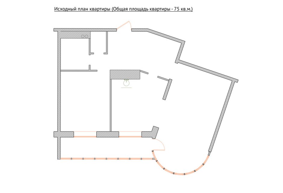 Обмерный план