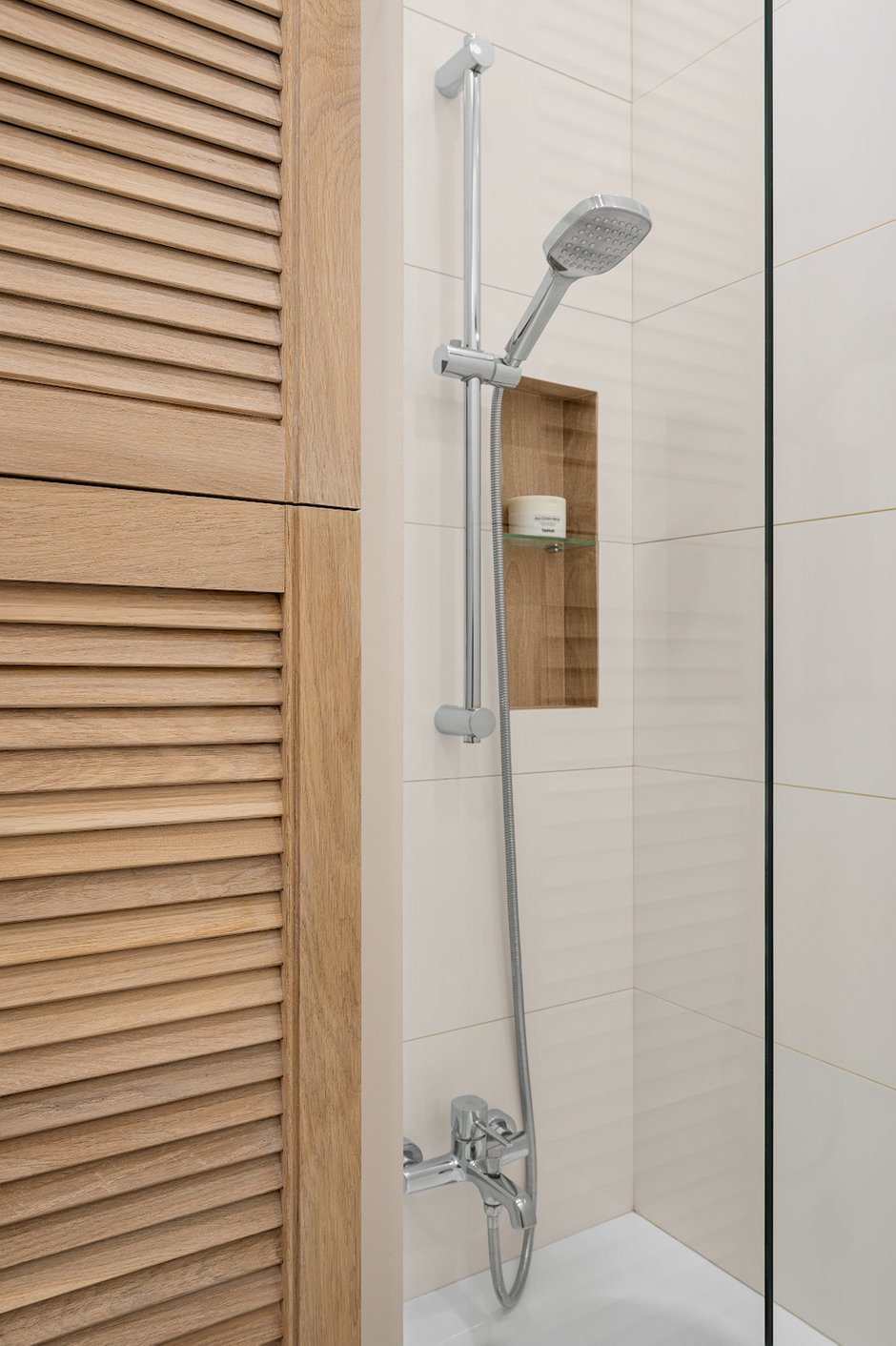 Фотография: Ванная в стиле Современный, Квартира, Проект недели, Москва, 1 комната, 40-60 метров, Алла Сеничева – фото на INMYROOM