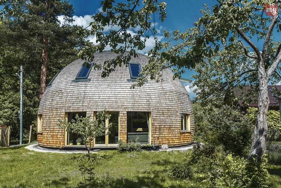 Фотография:  в стиле , Прованс и Кантри, Современный, Дом, Россия, Проект недели, Дом и дача, Герой InMyRoom, деревянный дом, Королев, каркасный дом, Скайдом.рф, Скайдом – фото на INMYROOM
