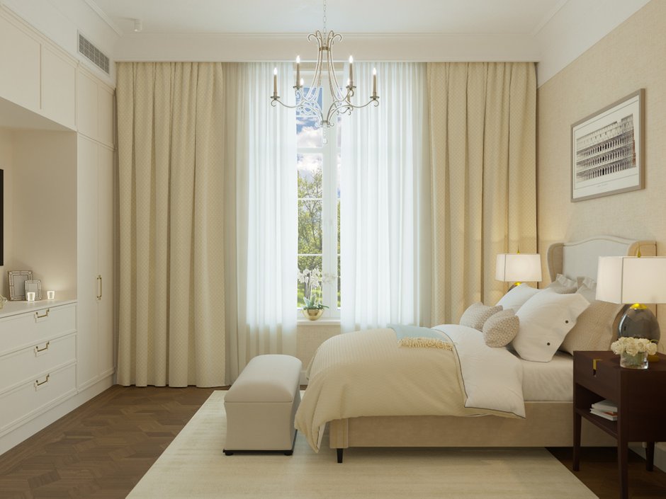 Фотография: Спальня в стиле Современный, – фото на INMYROOM