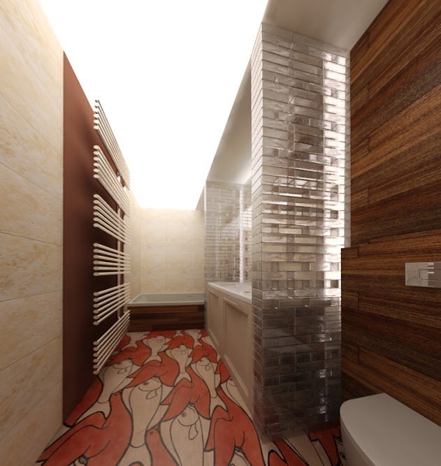 Фотография: Ванная в стиле Современный, Квартира, Дома и квартиры, Проект недели, Москва – фото на INMYROOM