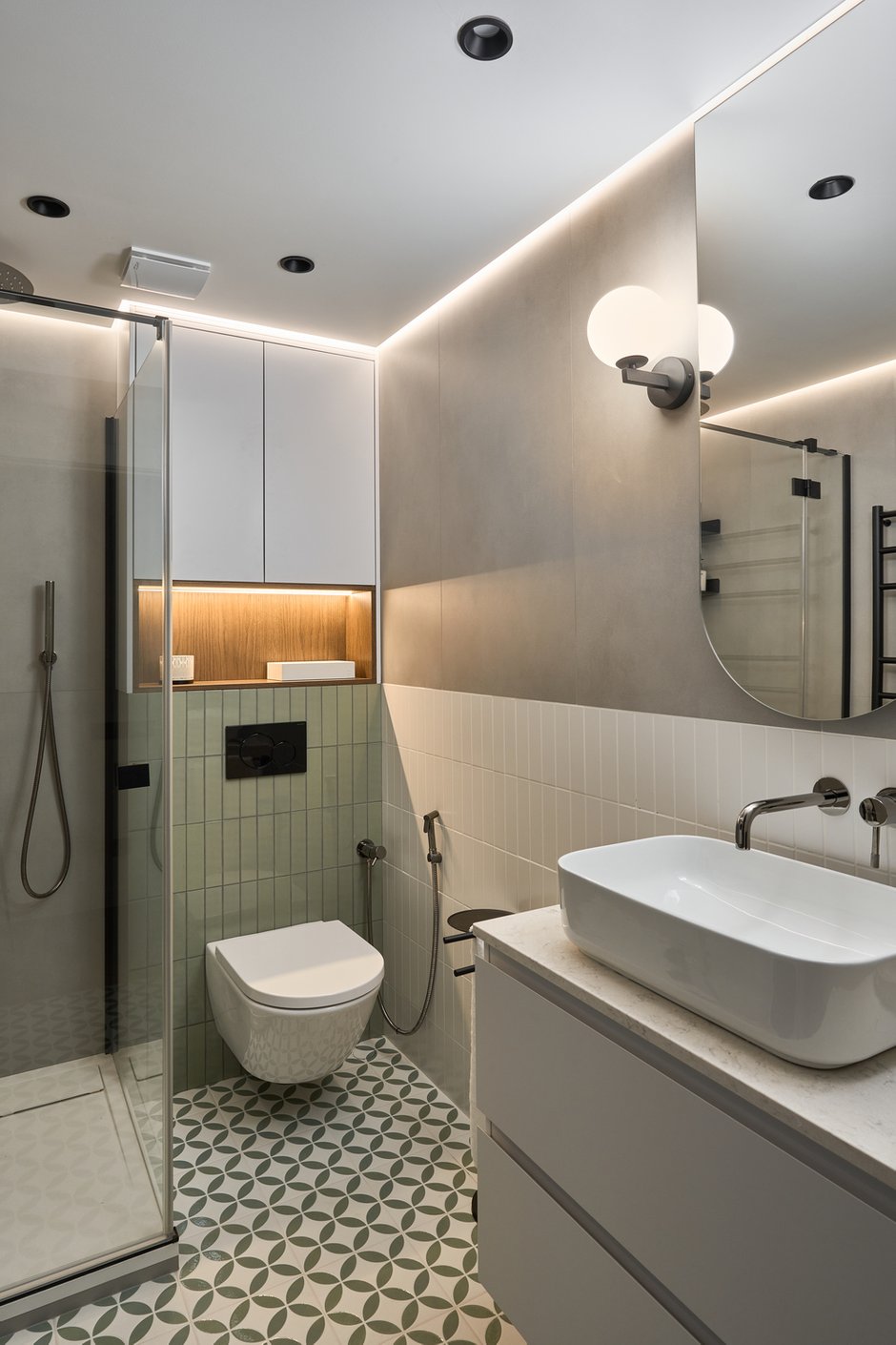 Фотография: в стиле , Квартира, Проект дня, Блочный дом, 4 и больше, 60-90 метров, Анастасия Громова, минимализм, современный – фото на INMYROOM