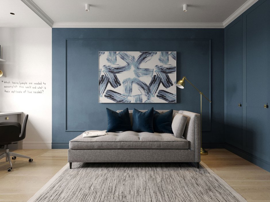 Фотография: Кабинет в стиле Современный, Квартира, Проект недели, Беларусь, LOGOVO, Панельный дом, 3 комнаты, Более 90 метров, Могилев – фото на INMYROOM