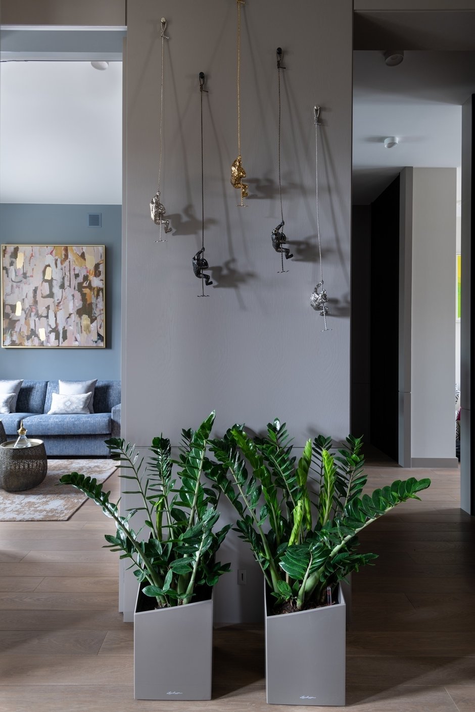 Фотография: Прихожая в стиле Современный, Декор интерьера, Квартира, Москва, Серый, Сталинка, 3 комнаты, Notum Project, Александра Сергеева – фото на INMYROOM