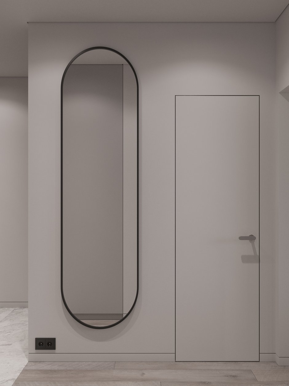 Фотография: Прихожая в стиле Современный, Минимализм, Квартира, Проект недели, Москва, Монолитный дом, 3 комнаты, 60-90 метров, Анастасия Григорьева – фото на INMYROOM