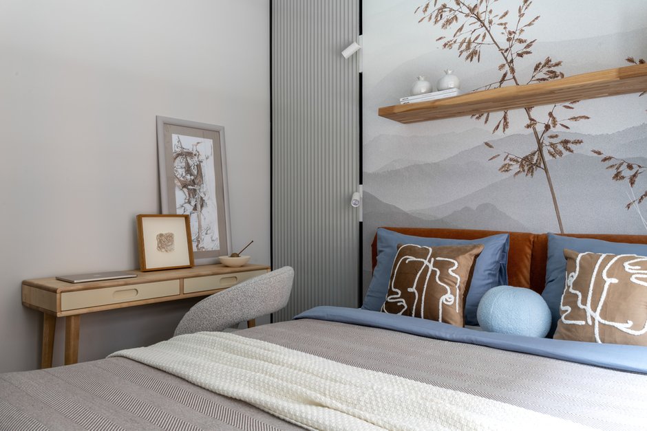 Фото: в стиле, Модерн, Маленькая квартира, Квартира, Проект дня, 1 комната, Монолитный кирпич, Юлия Волкова – фото на INMYROOM