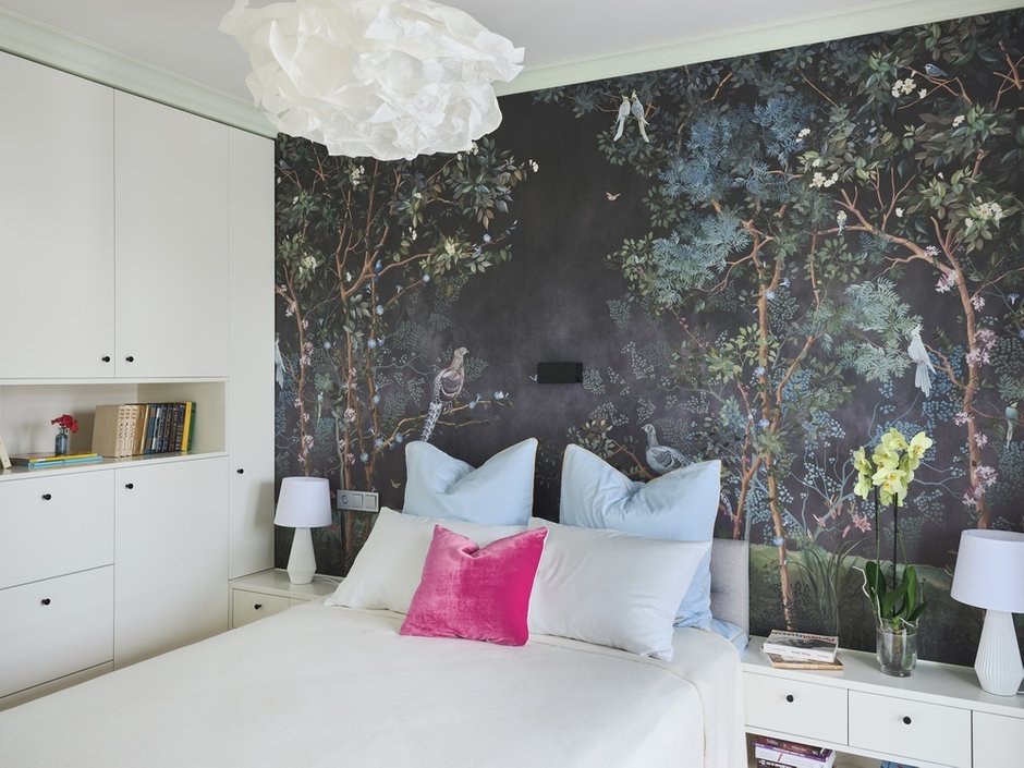 Фотография: Спальня в стиле Современный, Малогабаритная квартира, Квартира, Проект недели, Санкт-Петербург, 1 комната, до 40 метров, Татьяна Кривенцова – фото на INMYROOM