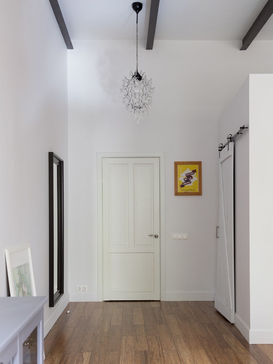 Фотография: Прихожая в стиле Скандинавский, Лофт, Квартира, Проект недели, Москва, SPACE4LIFE – фото на INMYROOM