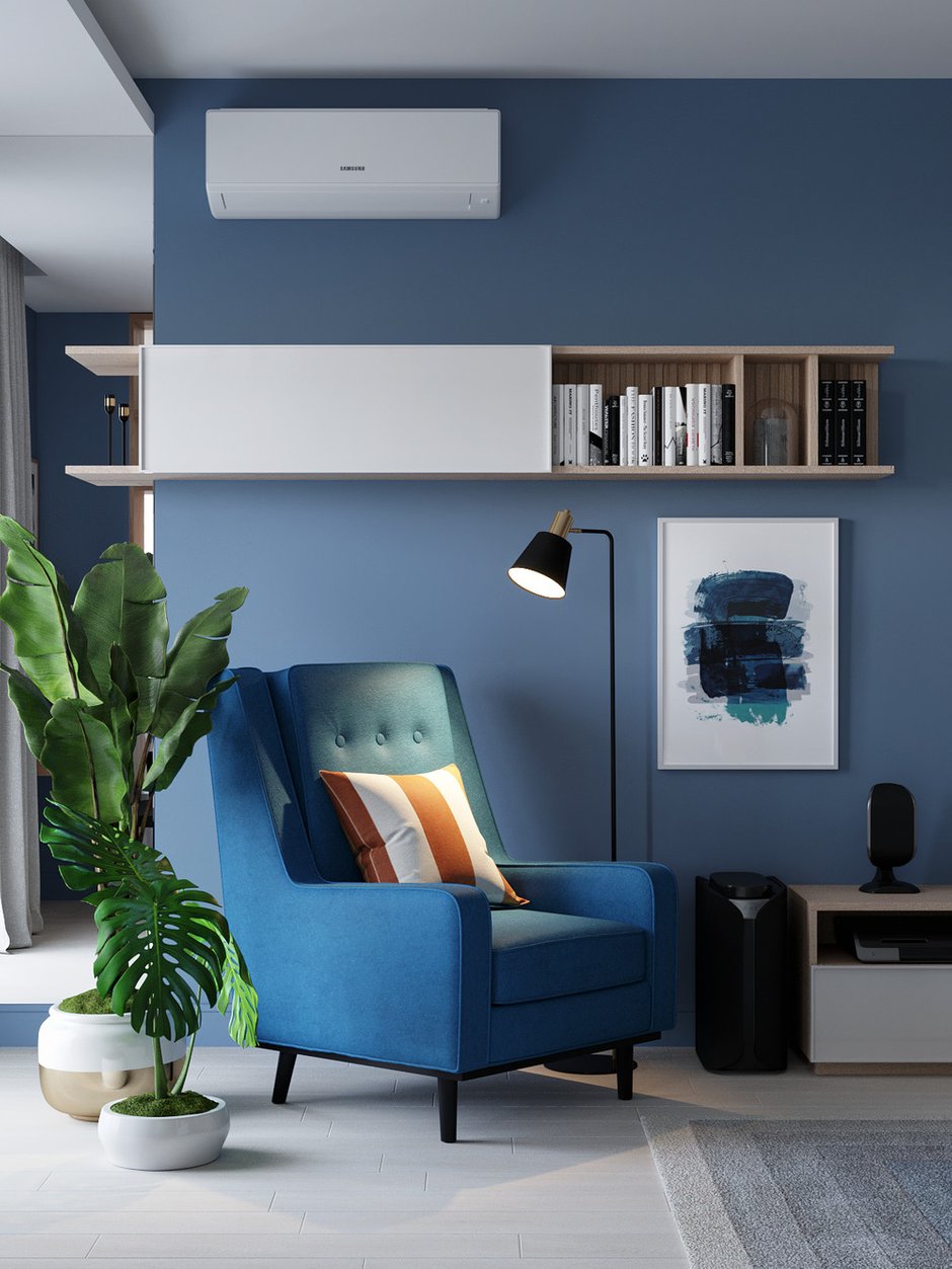 Фотография: Гостиная в стиле Современный, Квартира, Проект недели, Санкт-Петербург, Сергей Малицкий, Студия Малицких, Монолитный дом, 3 комнаты, Более 90 метров – фото на INMYROOM